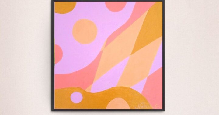 Abstract Life Oil Painting Canvas
