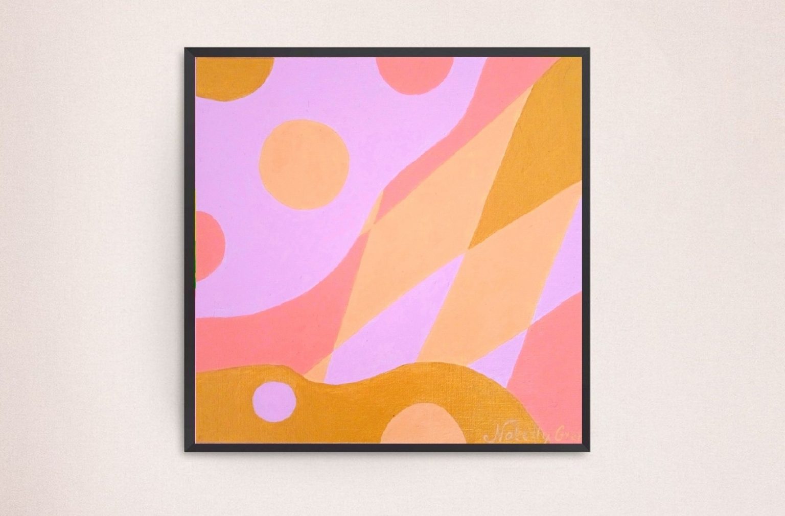 Abstract Life Oil Painting Canvas Artwork