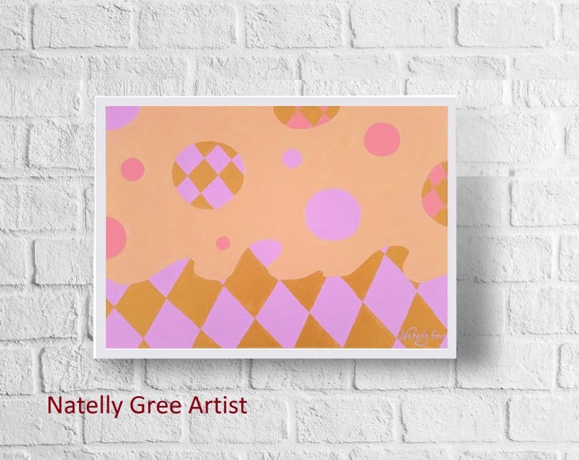 Abstract Canvas Oil Painting The Abstract Active