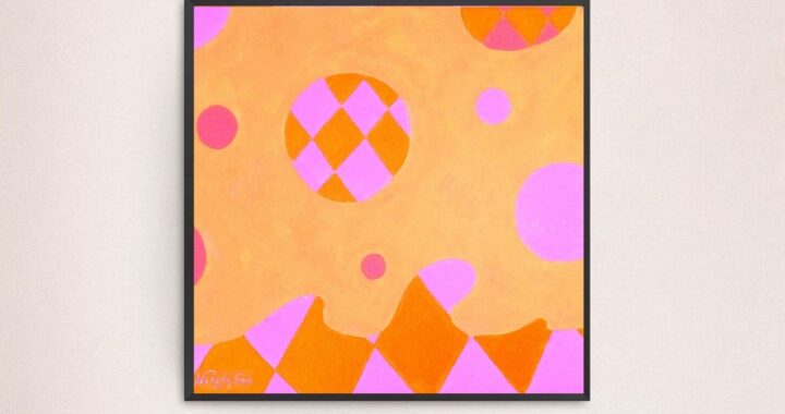 Space Abstract Oil Painting Large