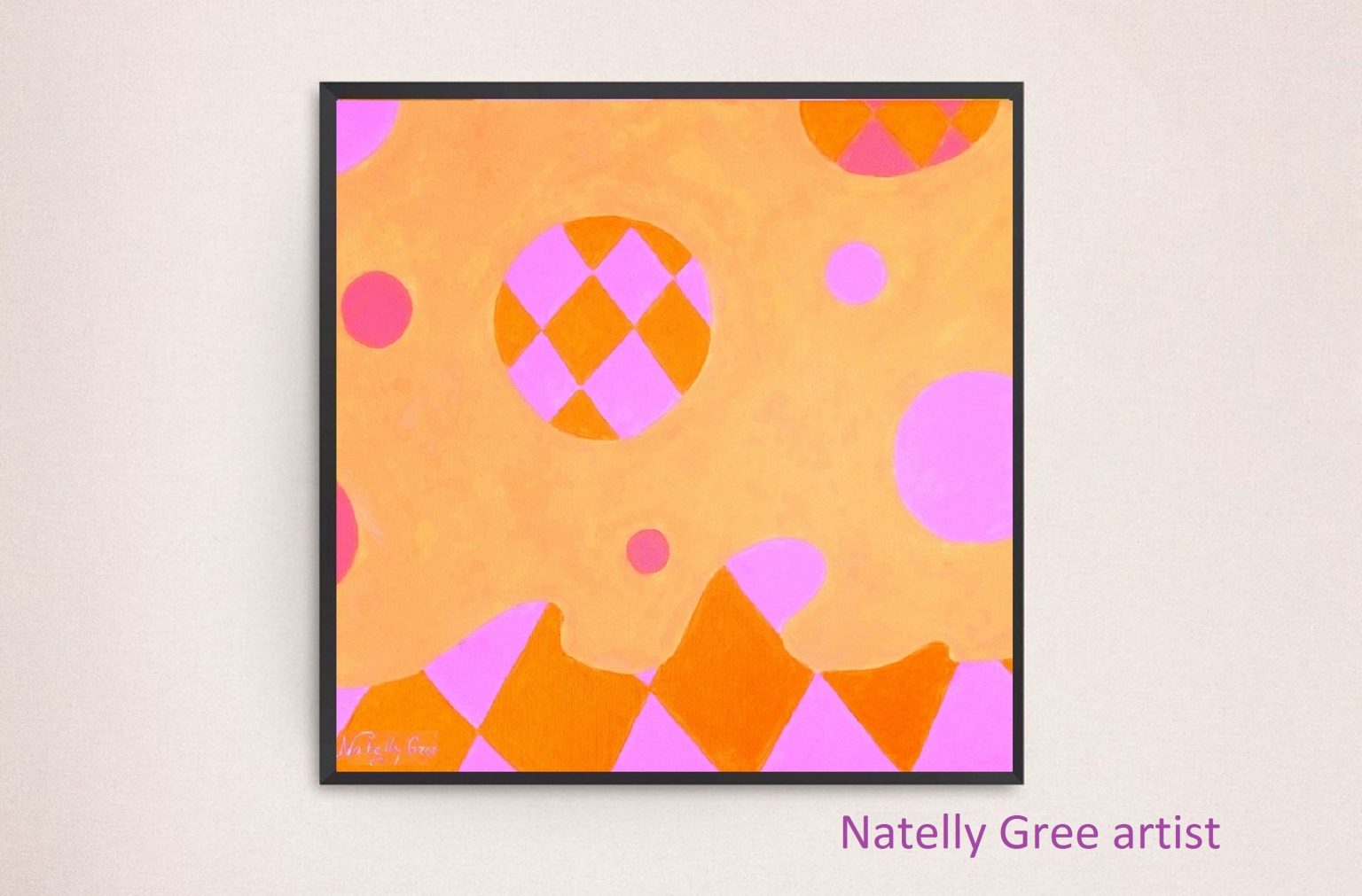 Space Abstract Oil Painting Large Original Wall Art