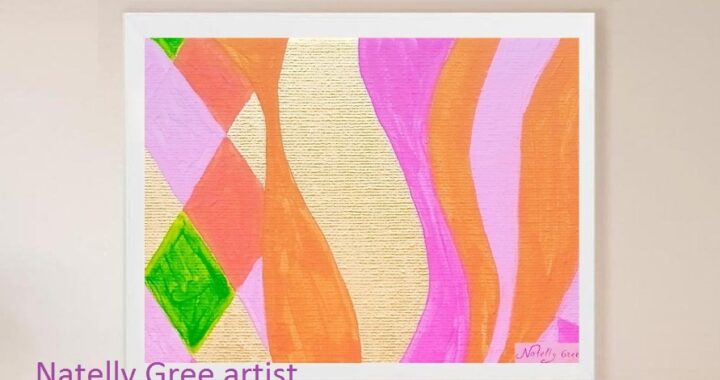 Spring 2 Abstract Oil Painting