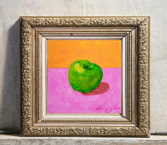 Apple Painting Canvas Art