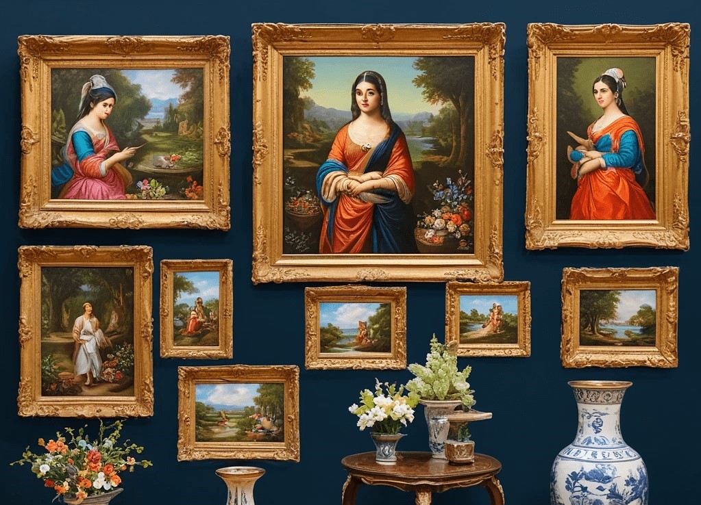 Oil paintings on Canvas in the Modern World